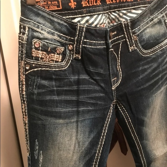 NWOT Rock Revival Betty Boot Jeans 25 x 29 - Picture 6 of 8